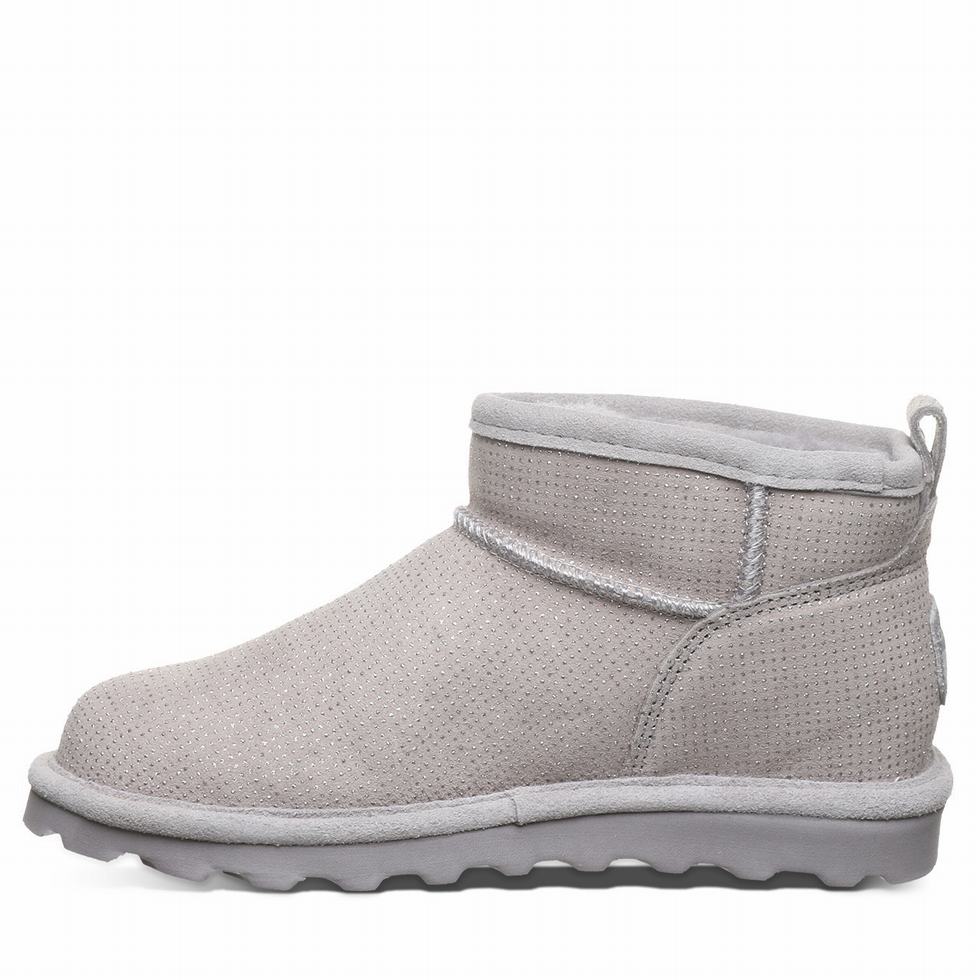 Bearpaw Shorty Exotic Stiefel Damen Grau | NPP7769OX