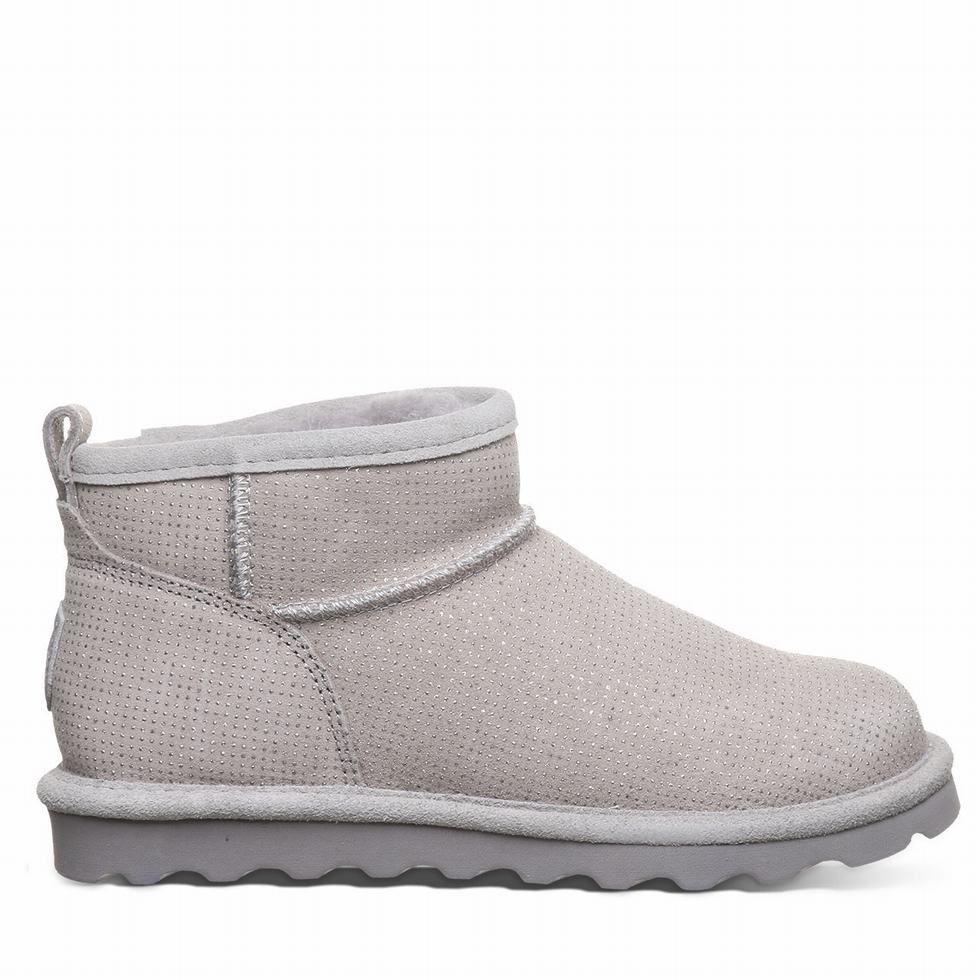 Bearpaw Shorty Exotic Stiefel Damen Grau | NPP7769OX