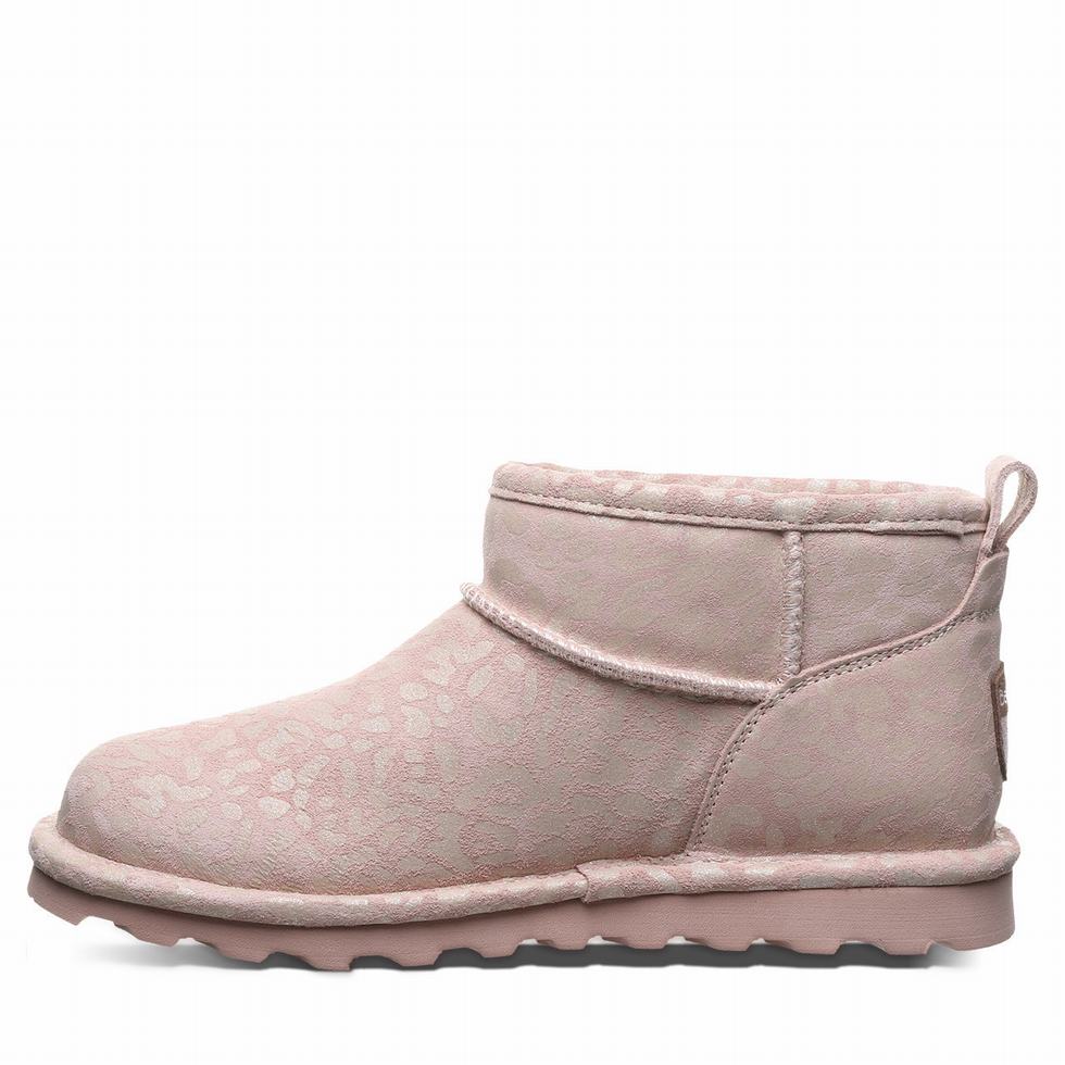 Bearpaw Shorty Exotic Stiefel Damen Rosa | VAW706DL