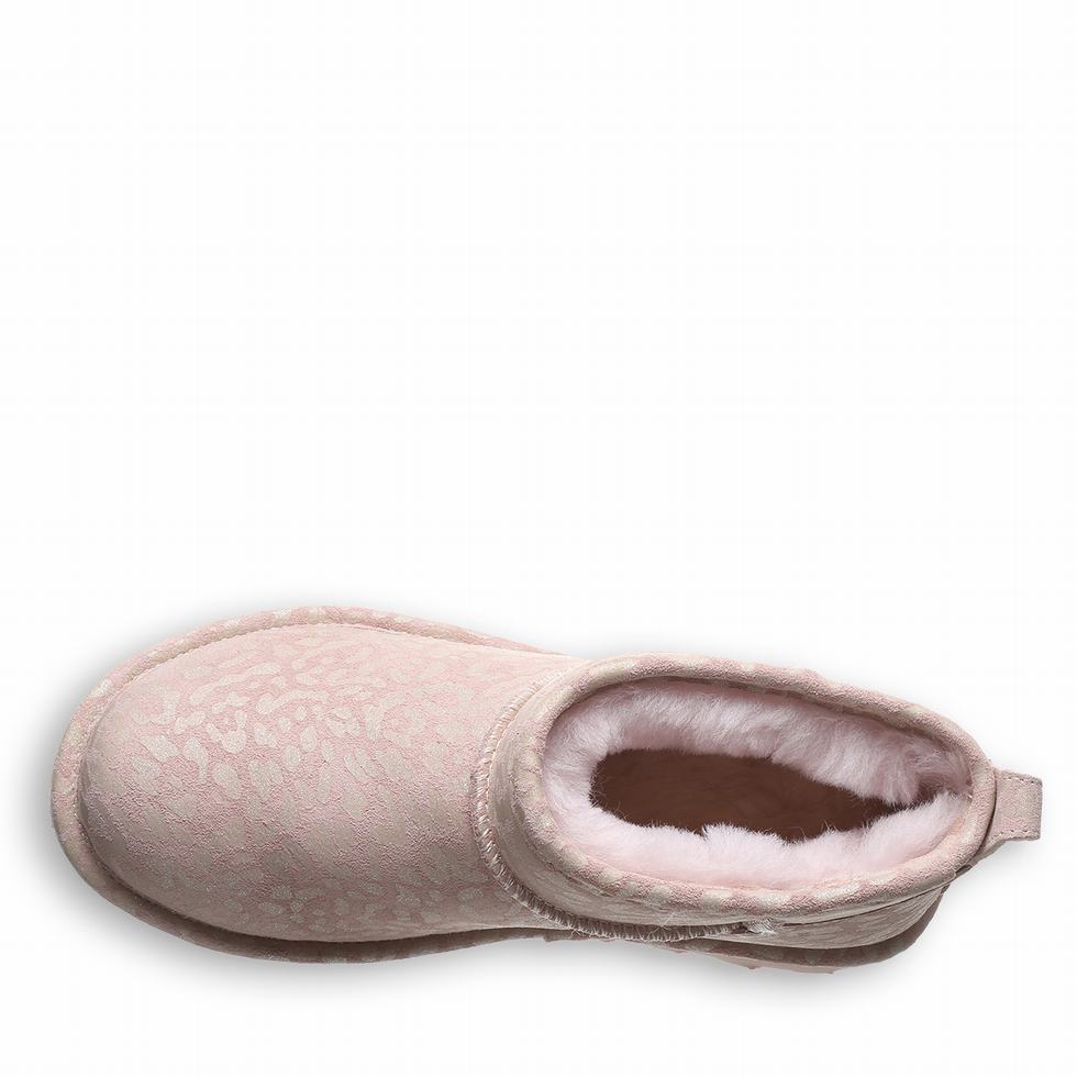 Bearpaw Shorty Exotic Stiefel Damen Rosa | VAW706DL