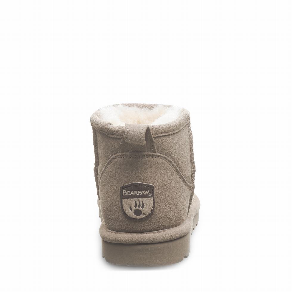 Bearpaw Shorty Stiefeletten Damen Braun | WIP5088LE