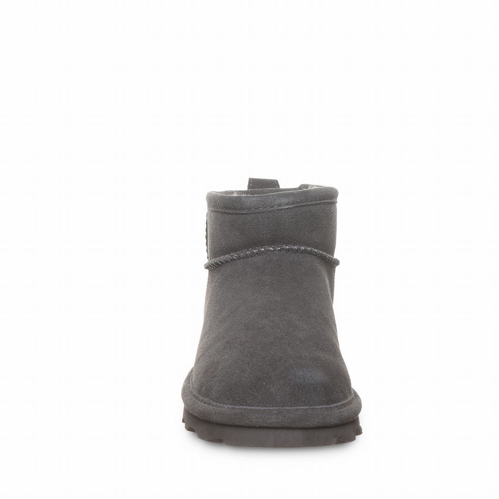 Bearpaw Shorty Stiefeletten Damen Grau | ZJZ2050SN