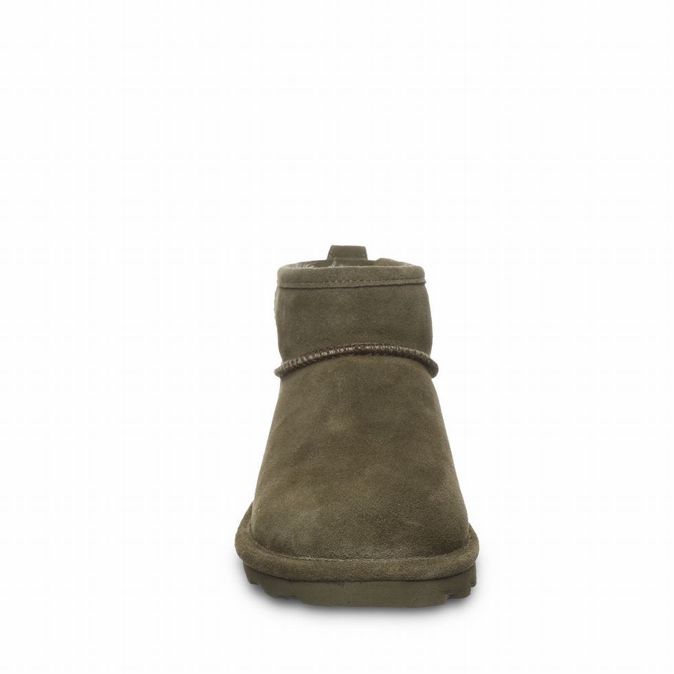 Bearpaw Shorty Stiefeletten Damen Grün | QKB5981XF