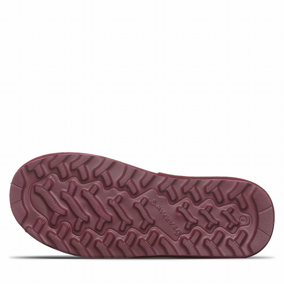 Bearpaw Shorty Stiefeletten Damen Rot | BWH2843ZE