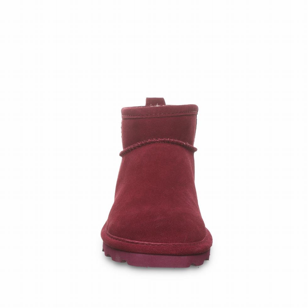 Bearpaw Shorty Stiefeletten Damen Rot | BWH2843ZE