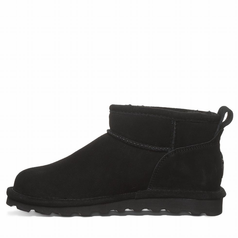 Bearpaw Shorty Stiefeletten Damen Schwarz | XSA2812DO