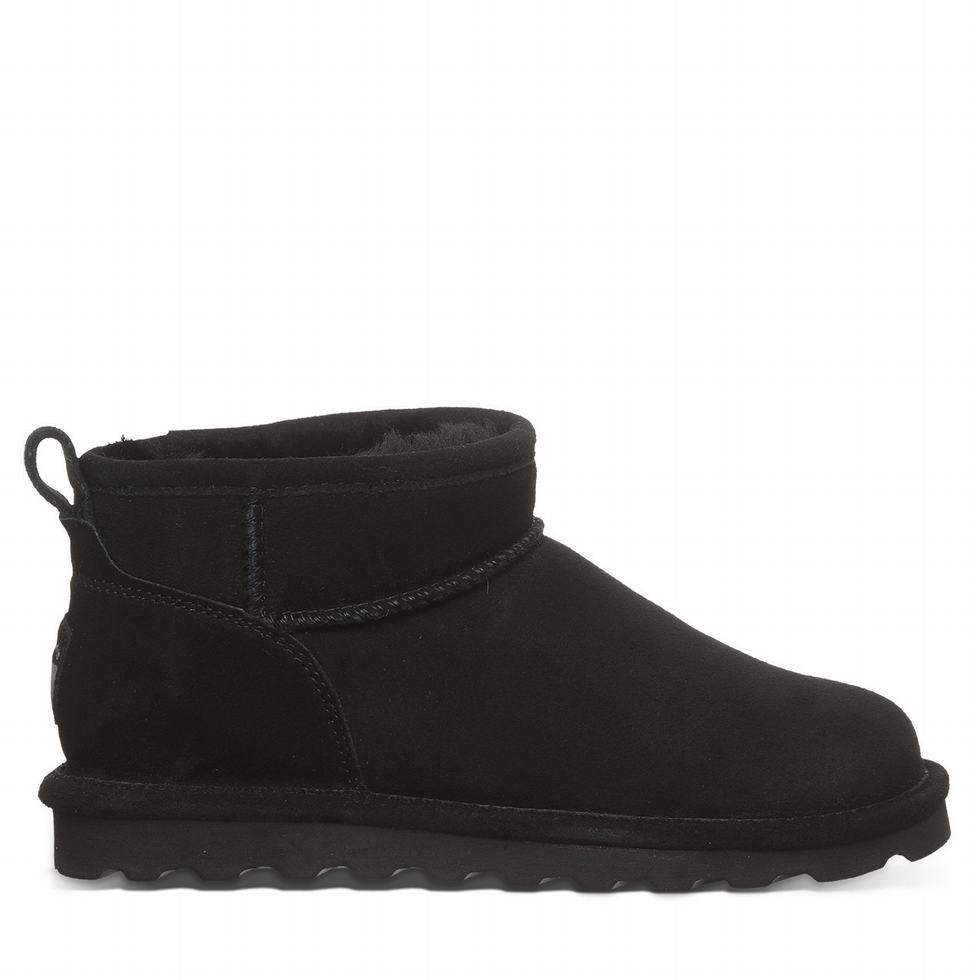 Bearpaw Shorty Stiefeletten Damen Schwarz | XSA2812DO