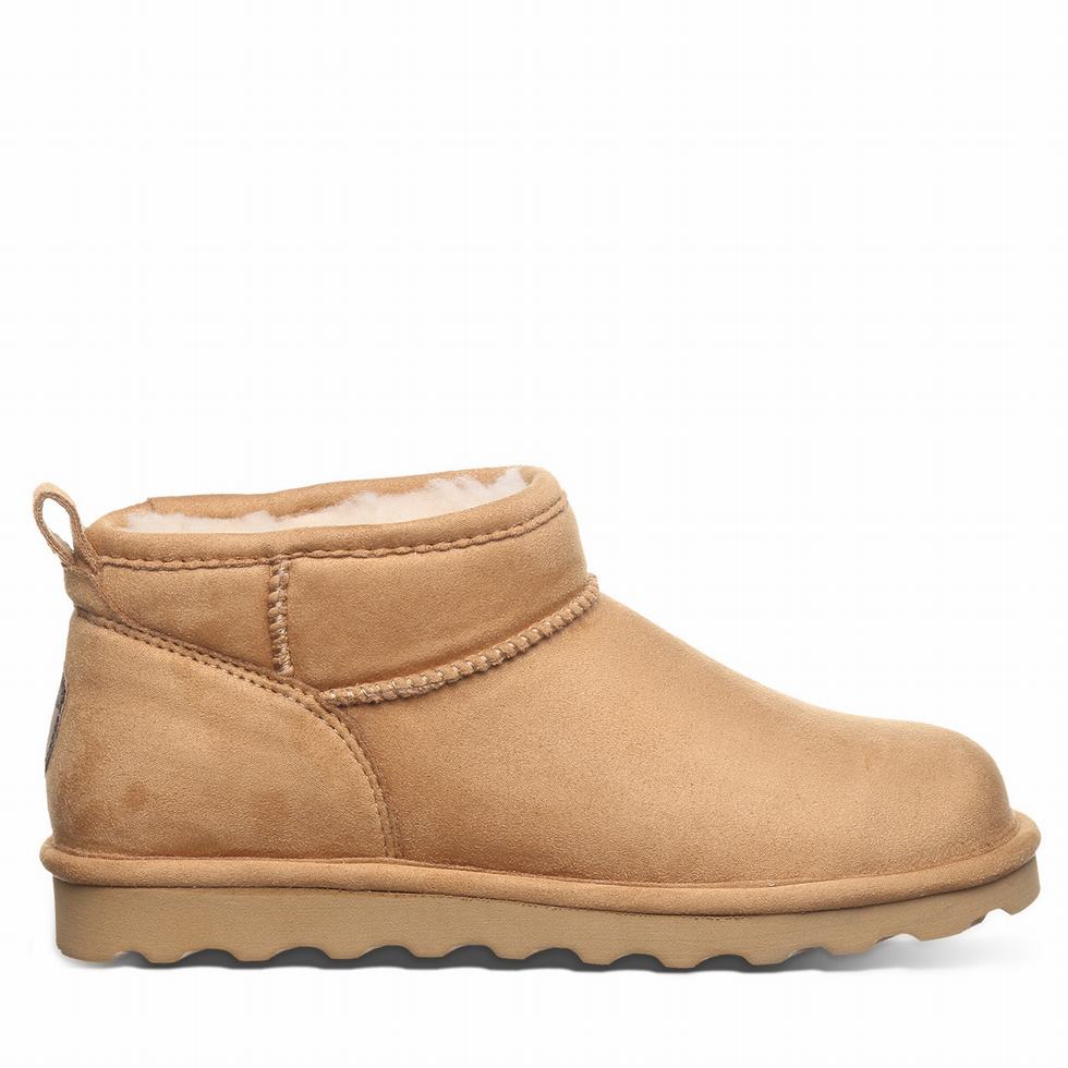 Bearpaw Shorty Vegan Stiefel Damen Braun | PTV4316WZ