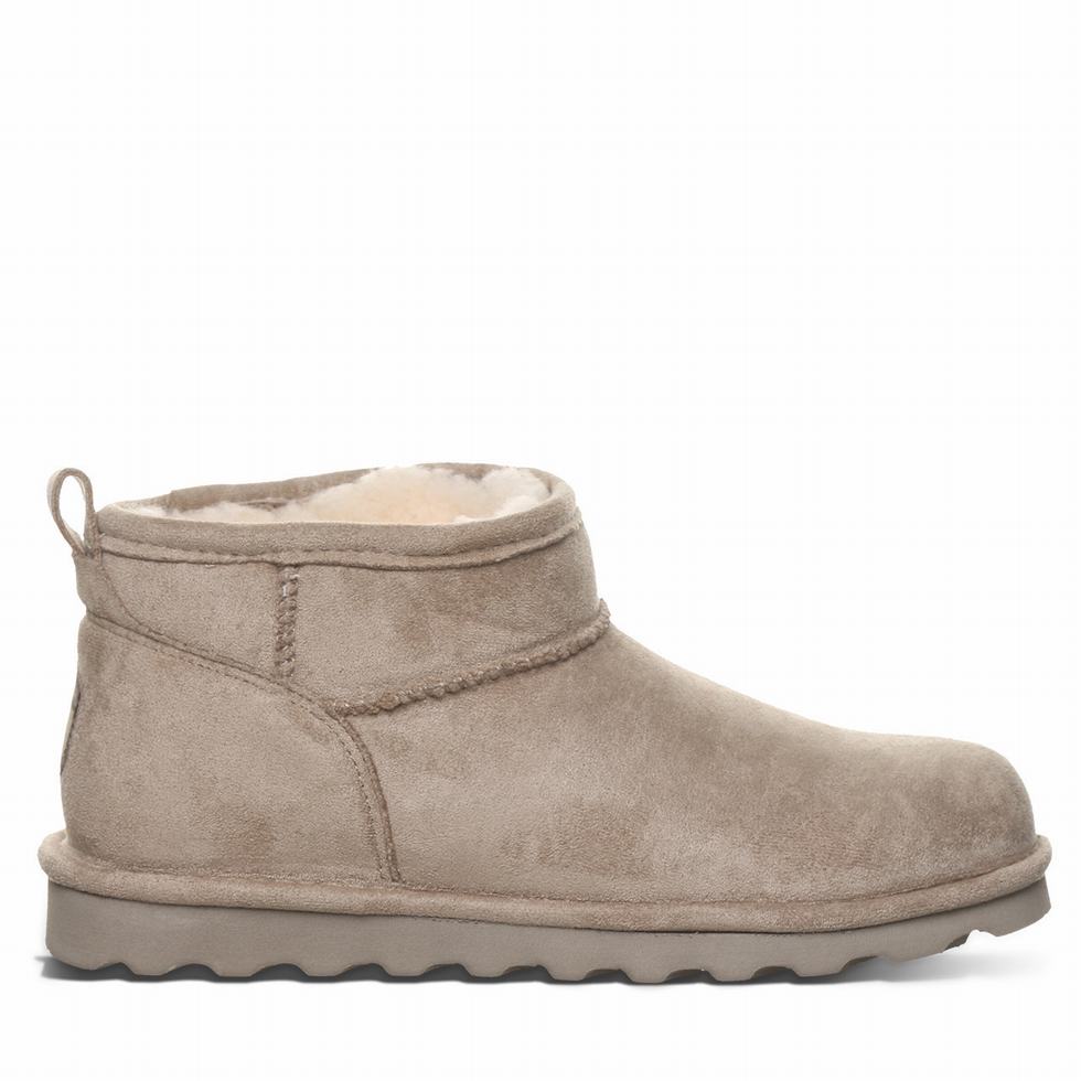 Bearpaw Shorty Vegan Stiefel Damen Grau | KQJ8310XO