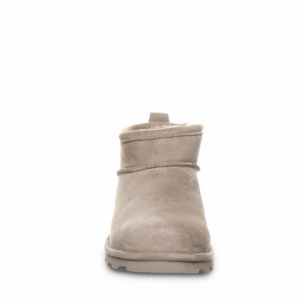 Bearpaw Shorty Vegan Stiefel Damen Grau | KQJ8310XO