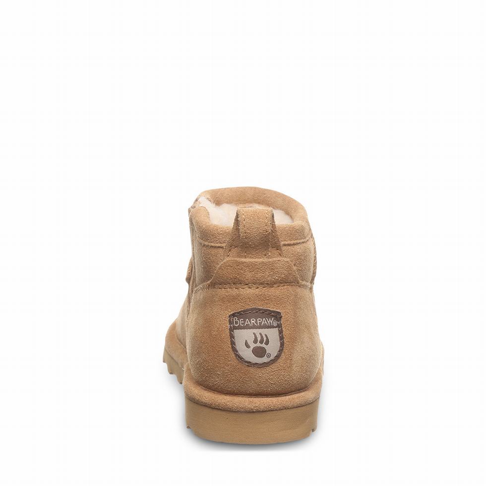 Bearpaw Shorty Youth Stiefel Kinder Braun | WKX2432WU