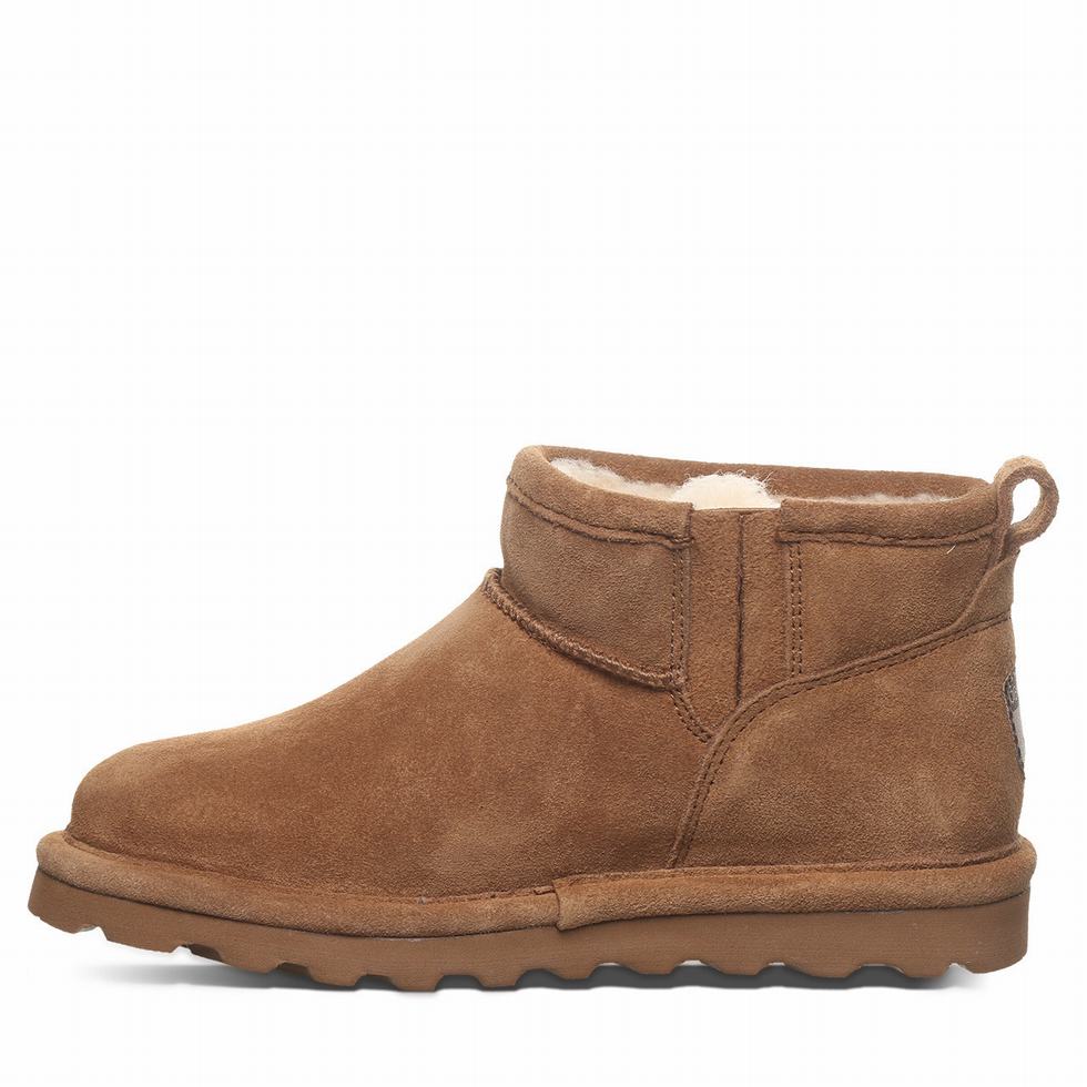 Bearpaw Shorty Youth Stiefel Kinder Braun | JOM9475QC