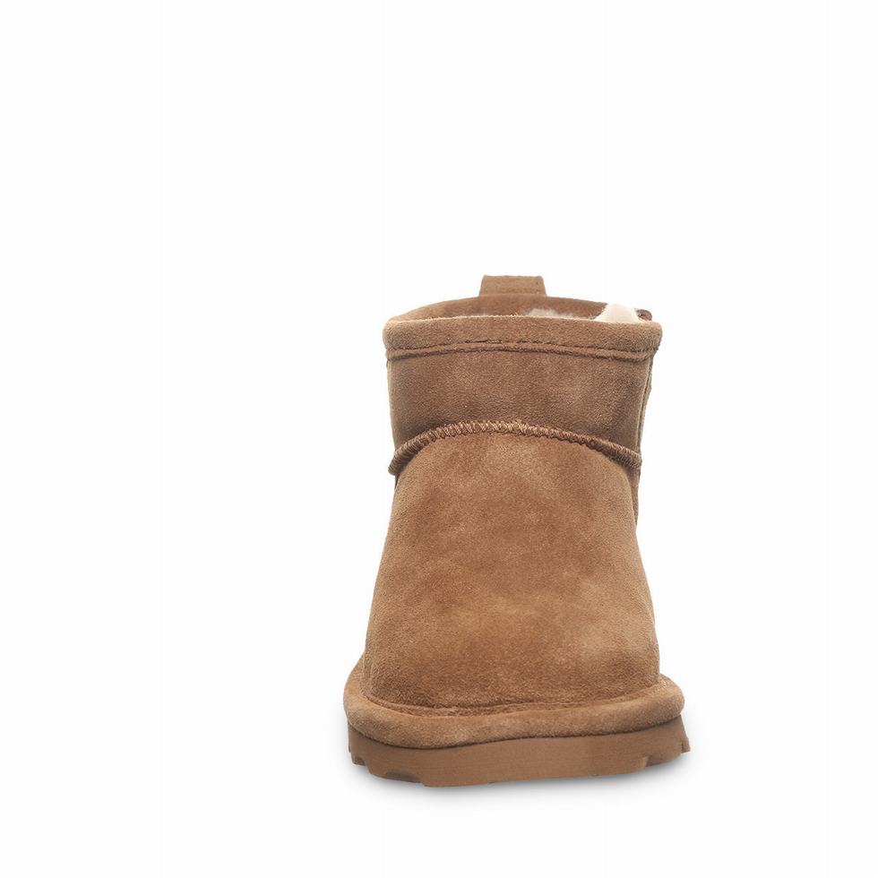 Bearpaw Shorty Youth Stiefel Kinder Braun | JOM9475QC