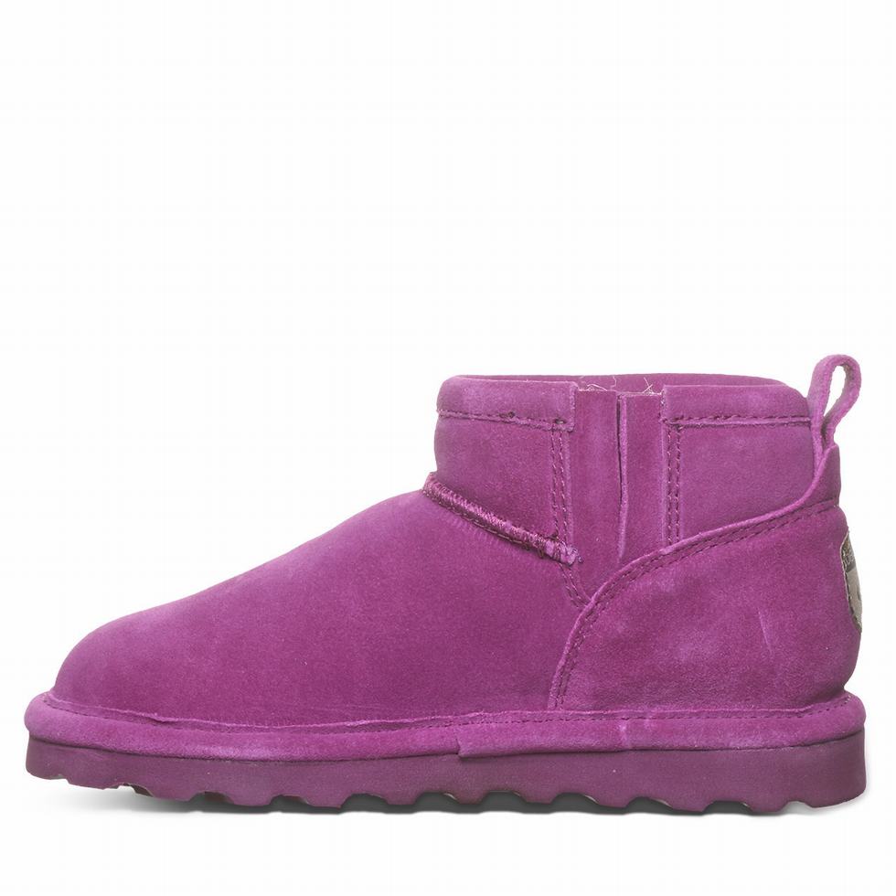 Bearpaw Shorty Youth Stiefel Kinder Lila | WCB1082HS