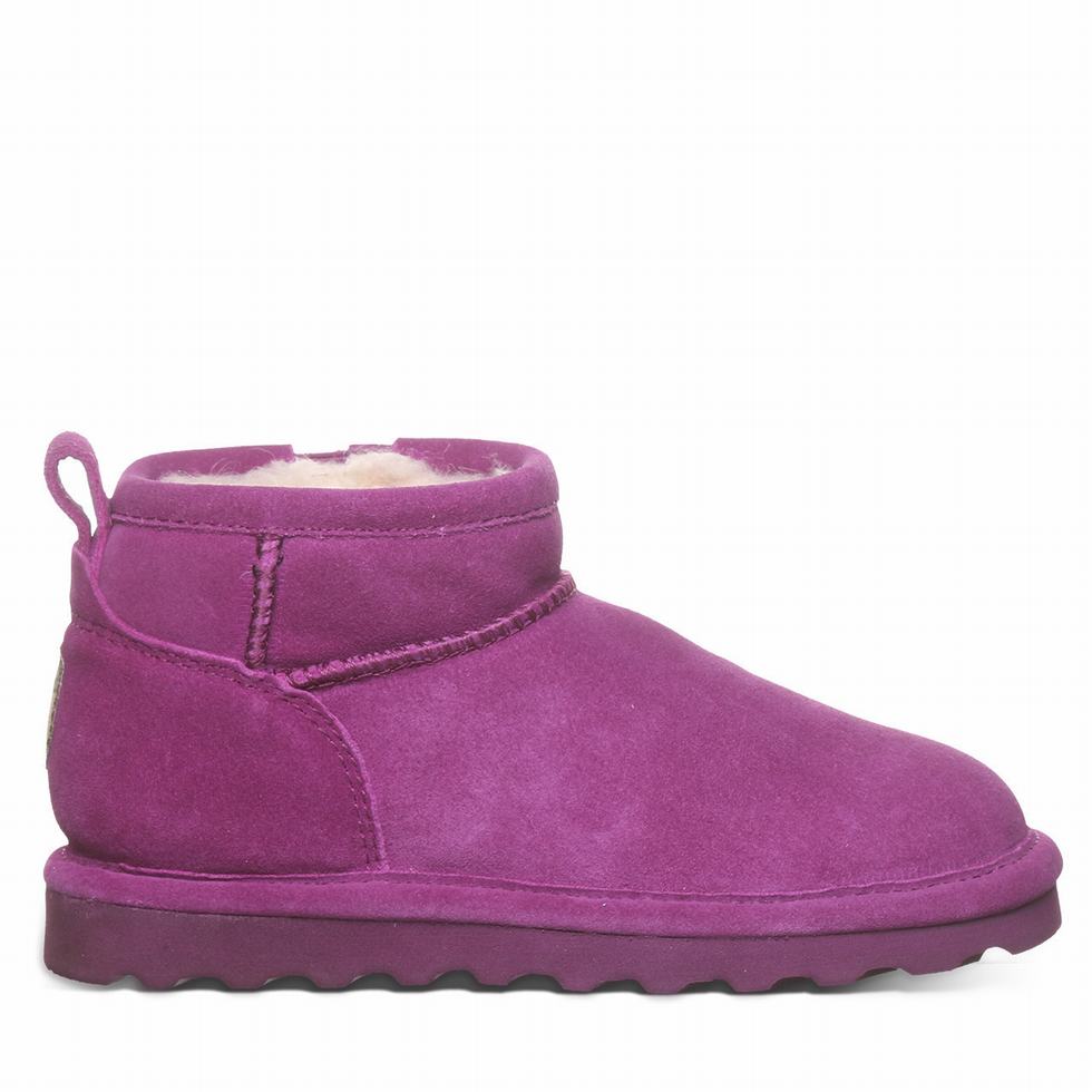 Bearpaw Shorty Youth Stiefel Kinder Lila | WCB1082HS