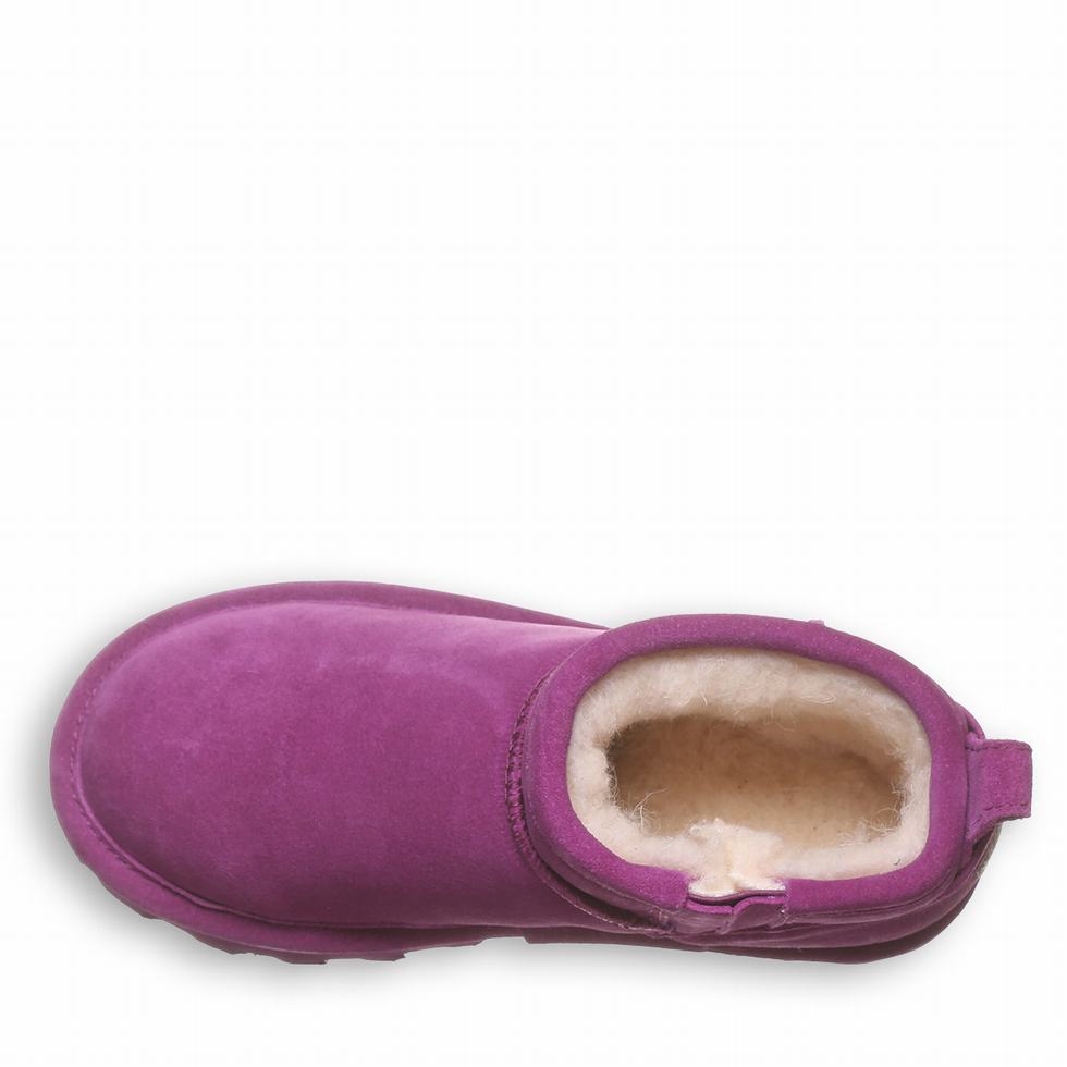 Bearpaw Shorty Youth Stiefel Kinder Lila | WCB1082HS