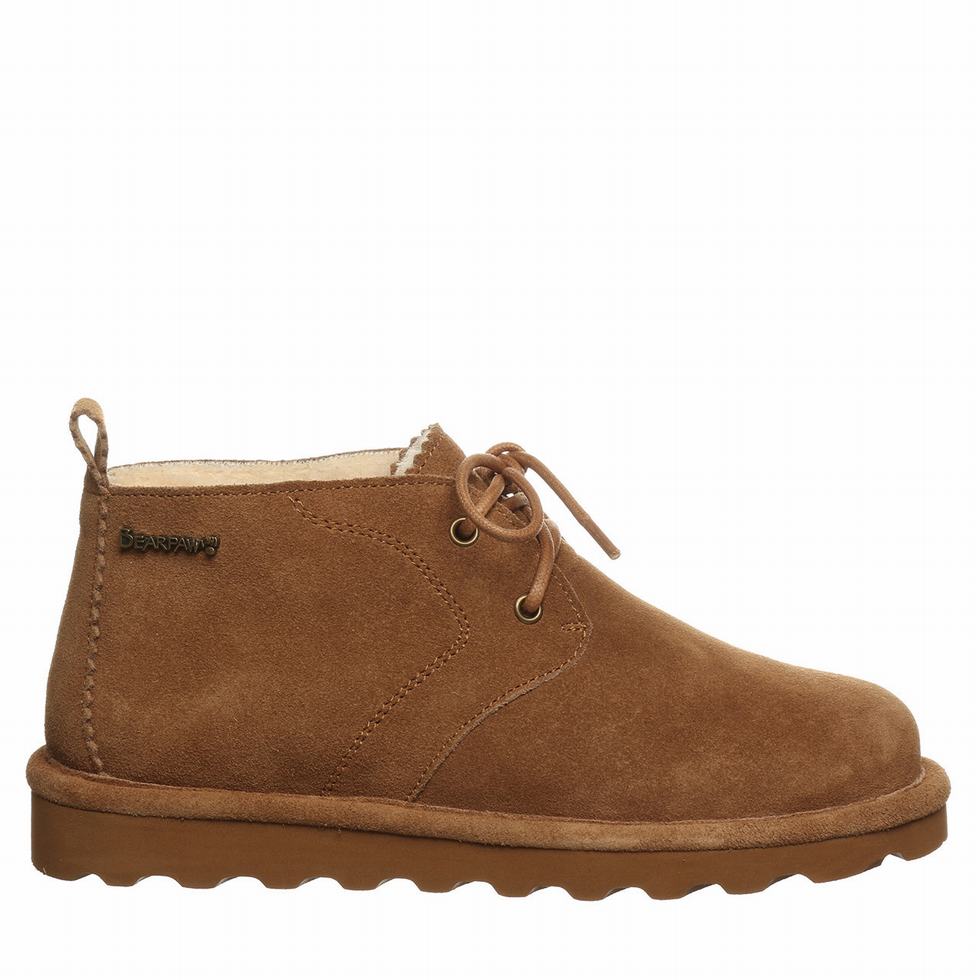 Bearpaw Skye Wide Chukkastiefel Damen Braun | YHW7649QW