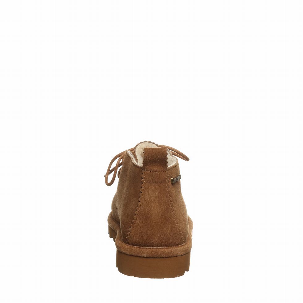 Bearpaw Skye Wide Chukkastiefel Damen Braun | YHW7649QW