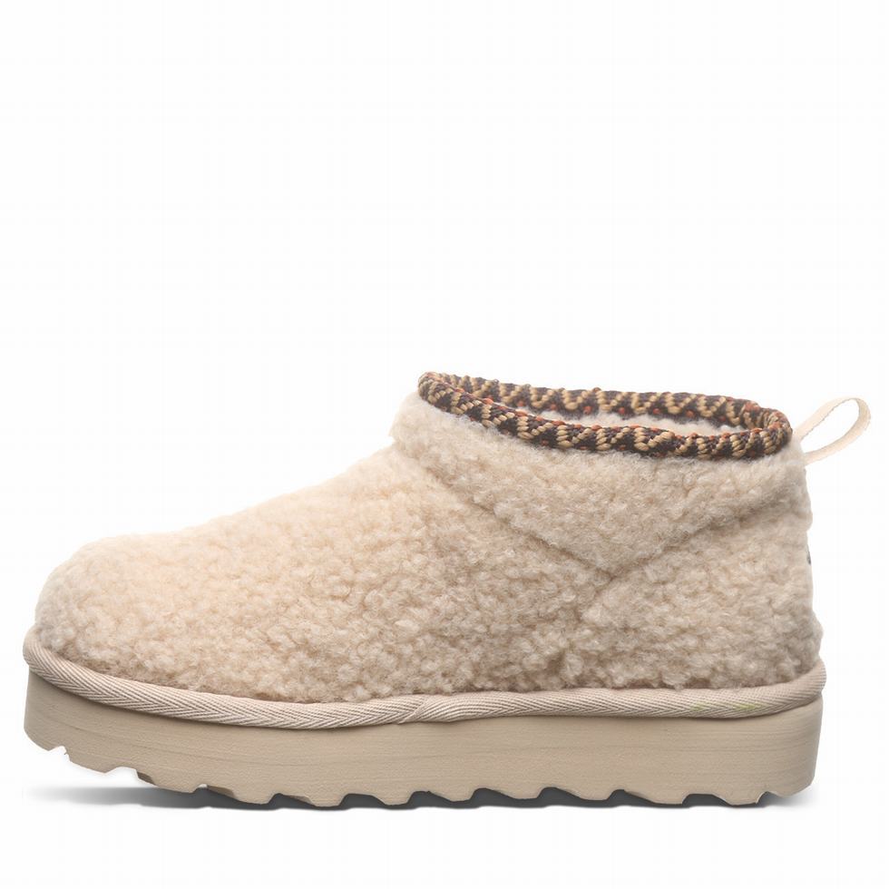 Bearpaw Snuggle Daphne Deco Youth Stiefel Kinder Beige | PBM722EE