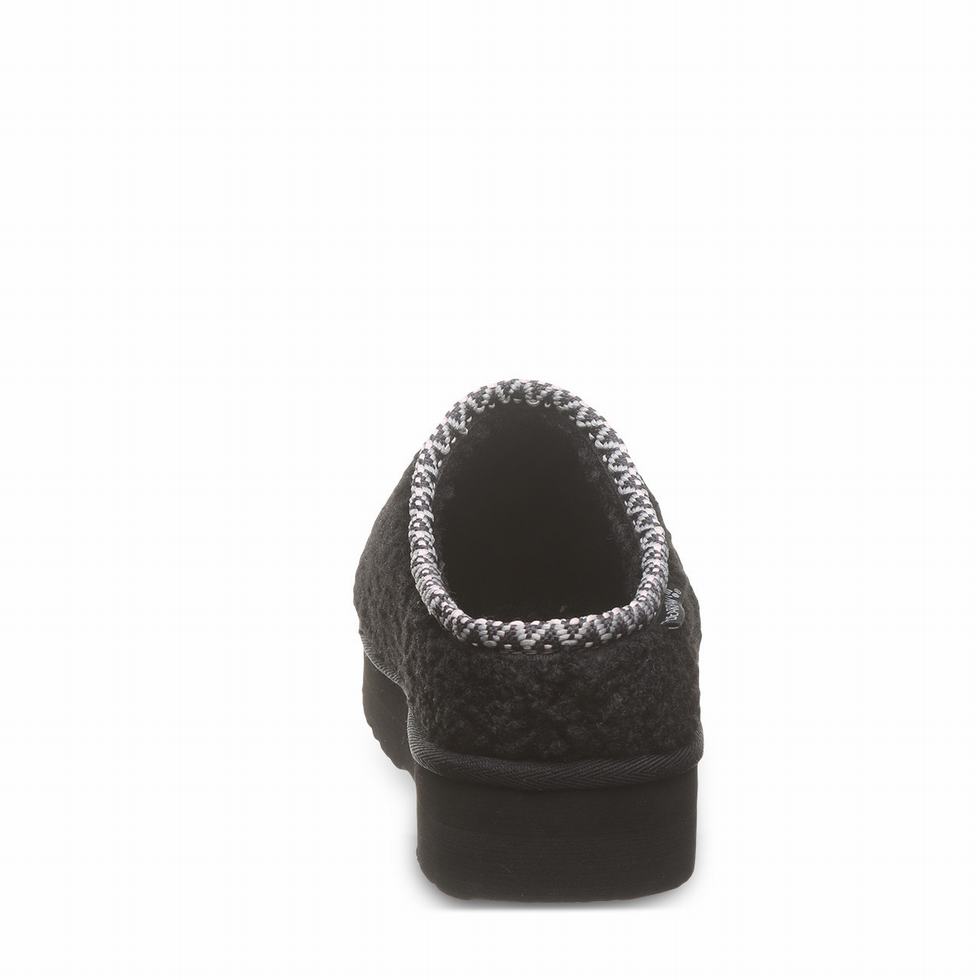 Bearpaw Snuggle Martis Hausschuhe Damen Schwarz | ESW892CI