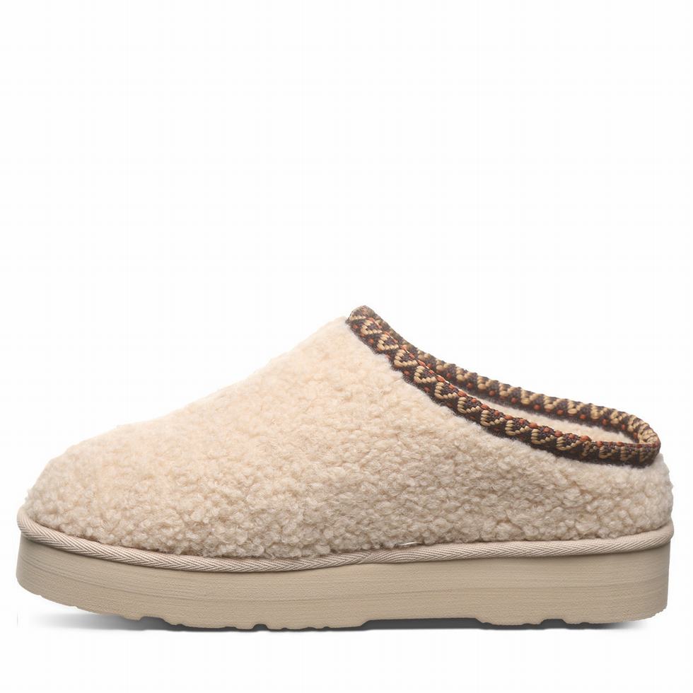 Bearpaw Snuggle Martis Hausschuhe Damen Beige | YCN4593GX