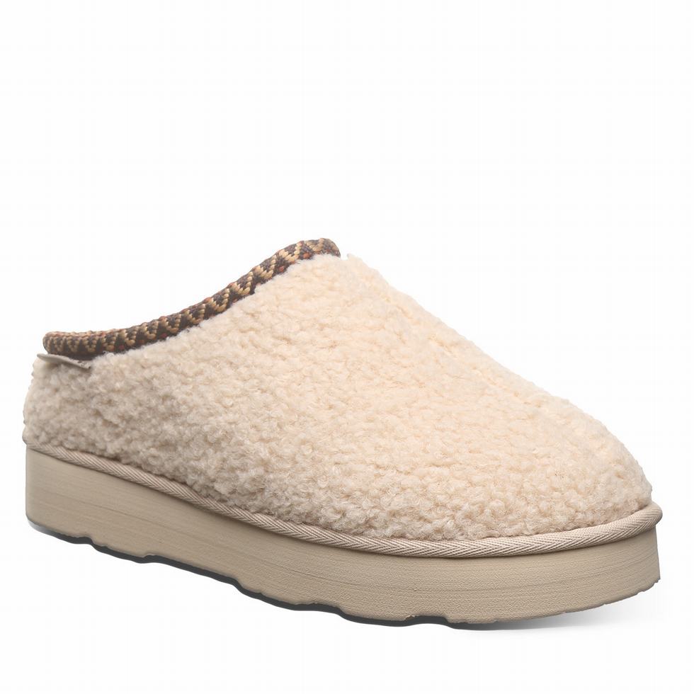 Bearpaw Snuggle Martis Hausschuhe Damen Beige | YCN4593GX