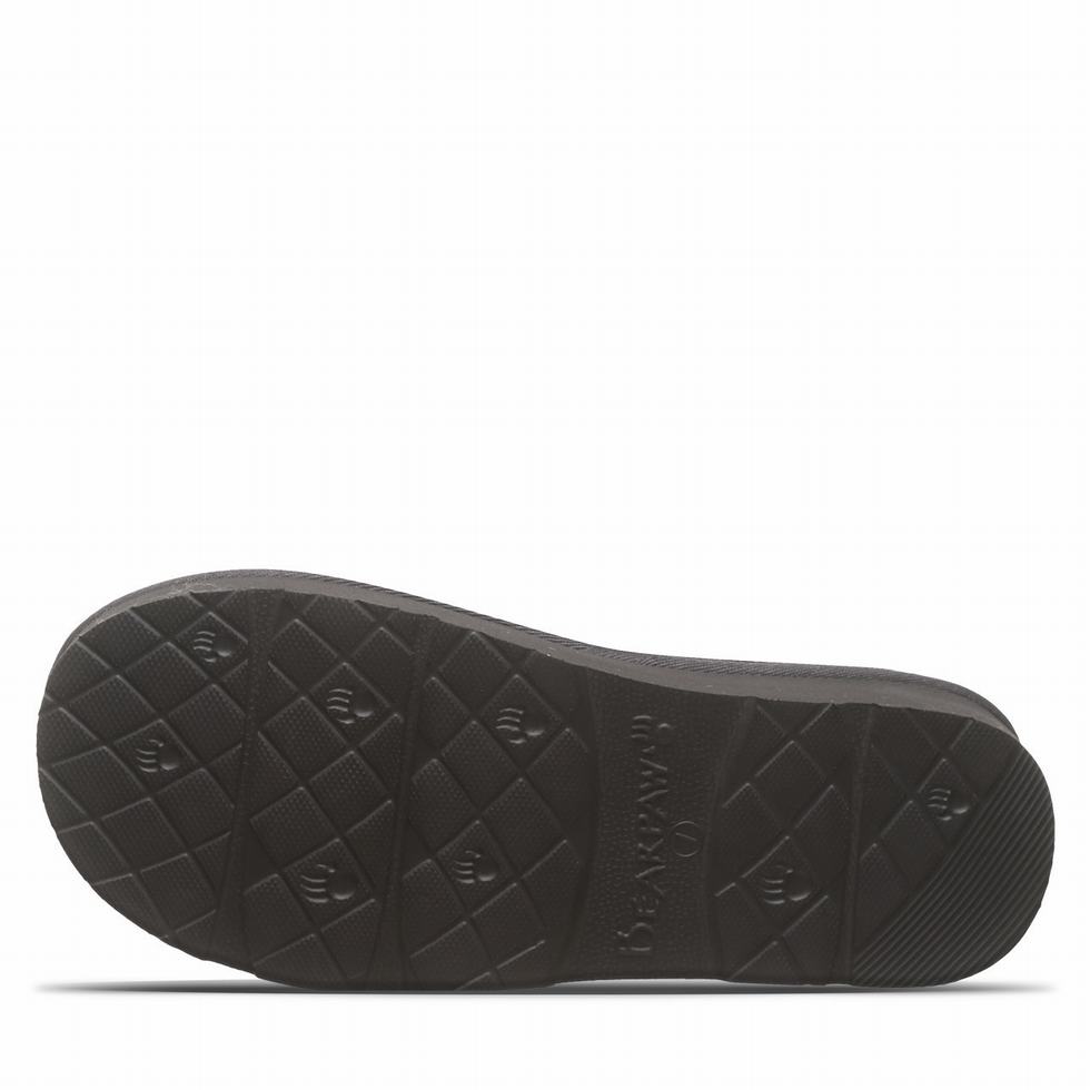 Bearpaw Snuggle Martis Hausschuhe Damen Schwarz | YLV2479SR