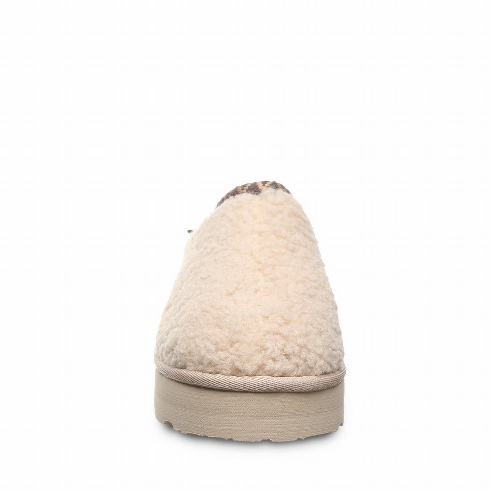 Bearpaw Snuggle Martis Youth Hausschuhe Kinder Beige | QFD2222RD