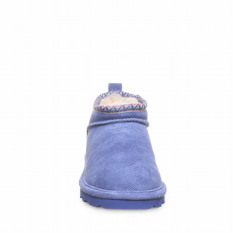 Bearpaw Super Shorty Deco Stiefel Damen Blau | SZH7887PG