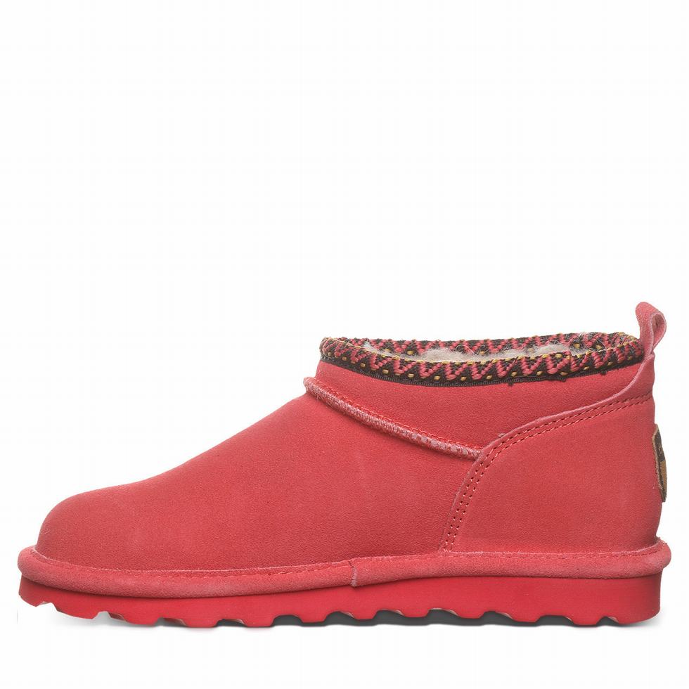 Bearpaw Super Shorty Deco Stiefel Damen Rot | ULM4912PN