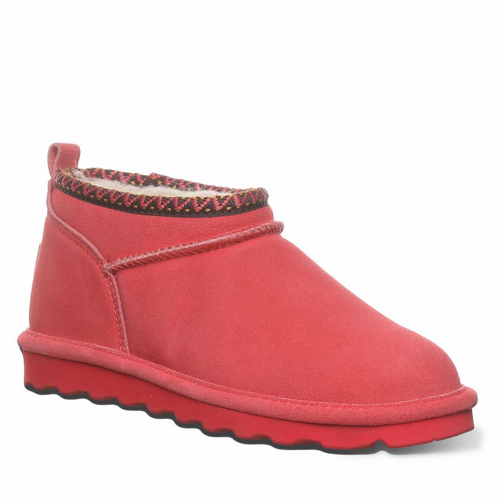 Bearpaw Super Shorty Deco Stiefel Damen Rot | ULM4912PN