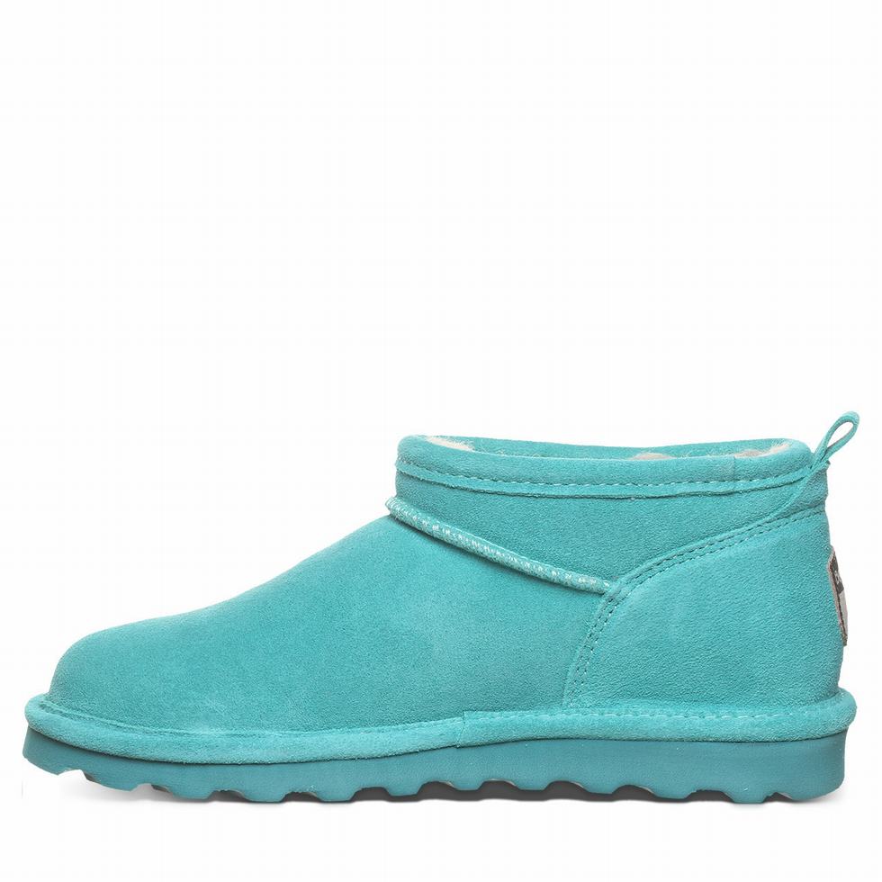 Bearpaw Super Shorty Schneestiefel Damen Blau | FSA3780DE