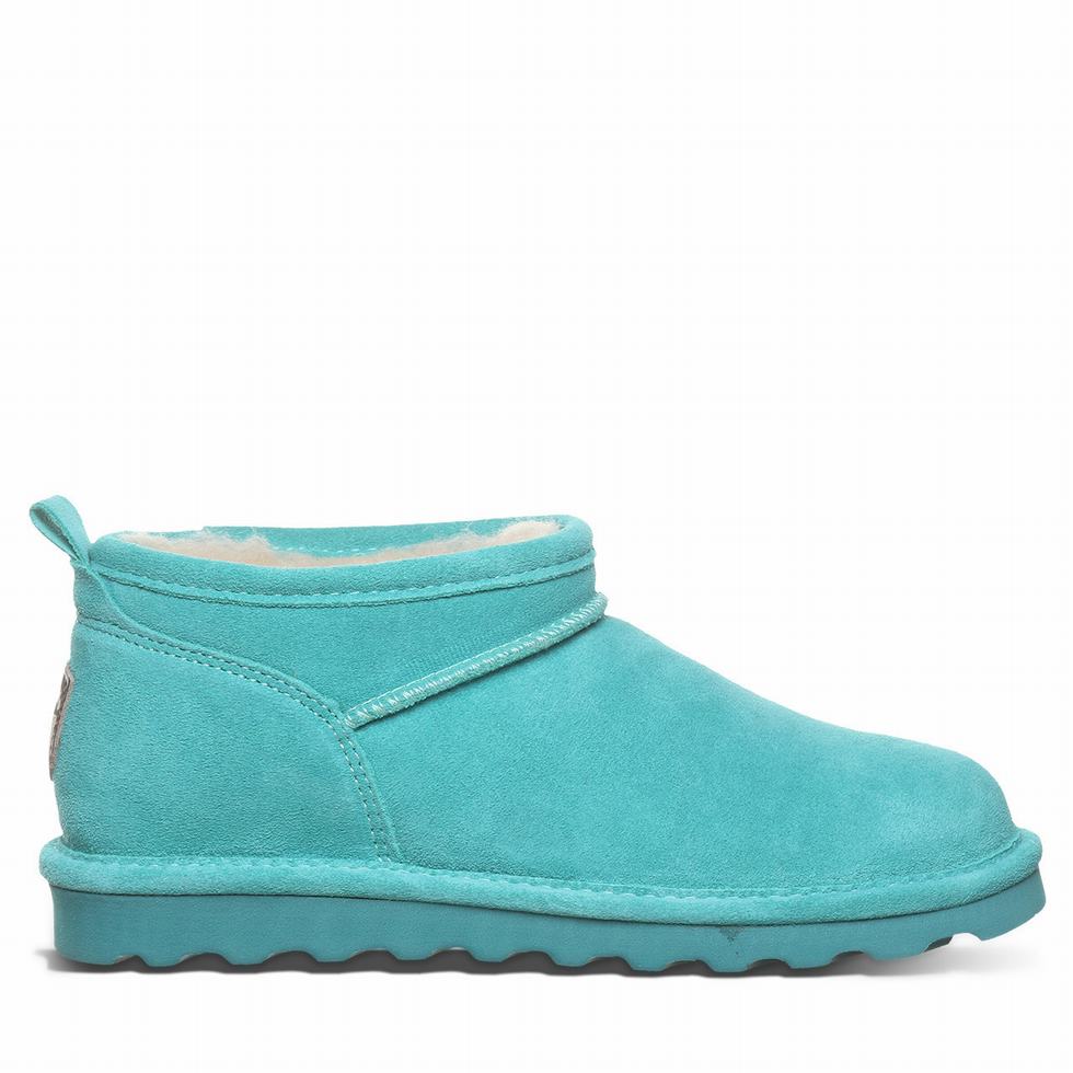 Bearpaw Super Shorty Schneestiefel Damen Blau | FSA3780DE