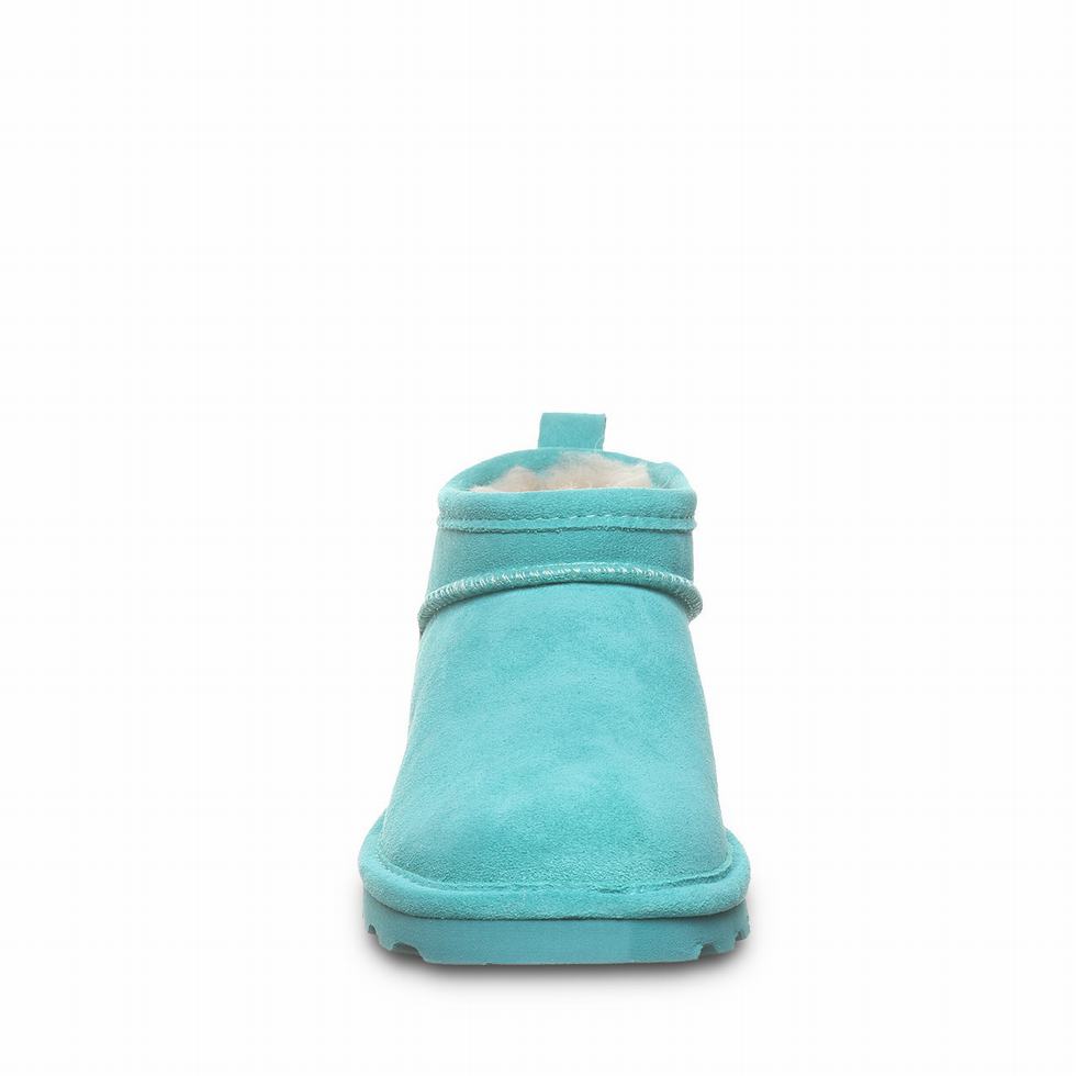 Bearpaw Super Shorty Schneestiefel Damen Blau | FSA3780DE