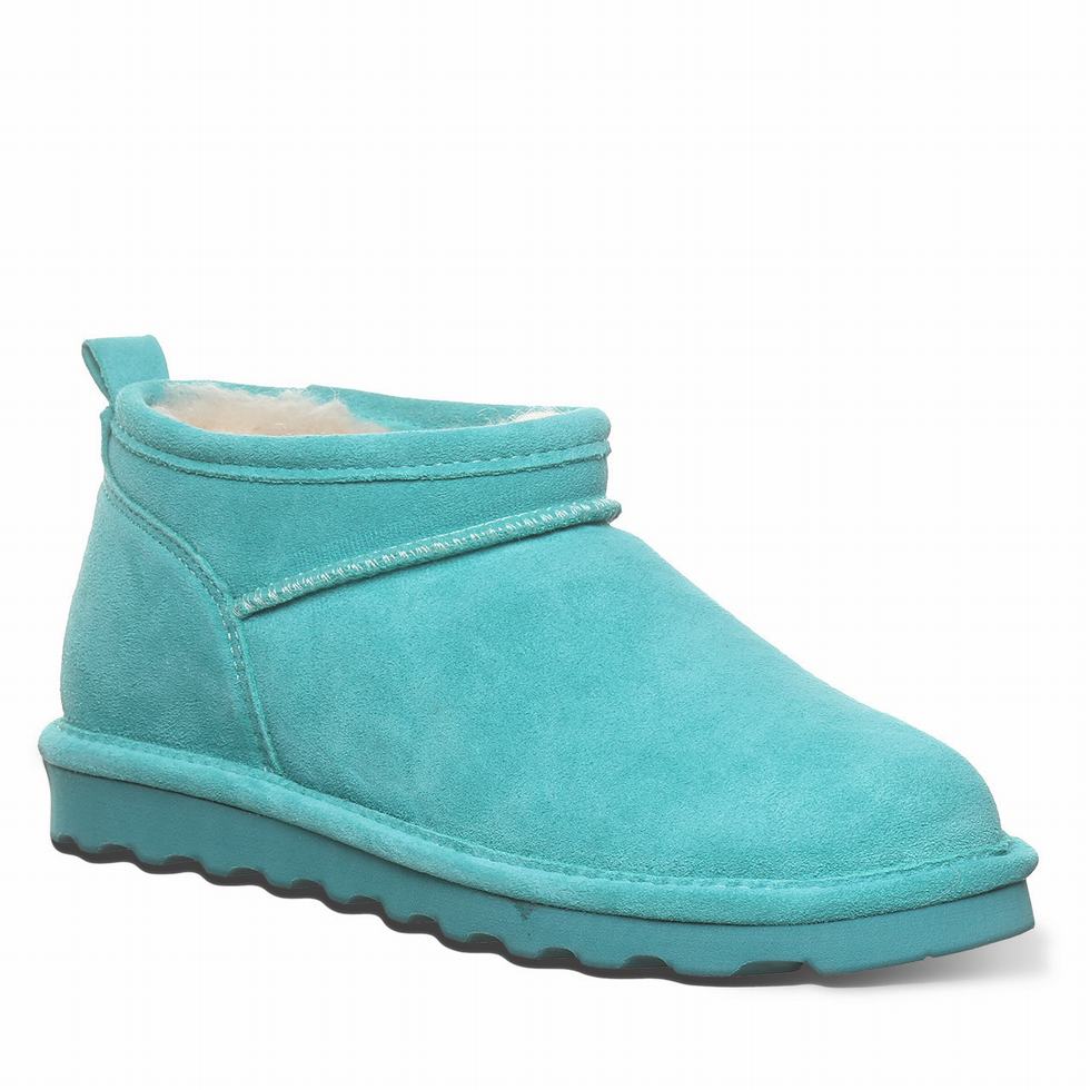 Bearpaw Super Shorty Schneestiefel Damen Blau | FSA3780DE