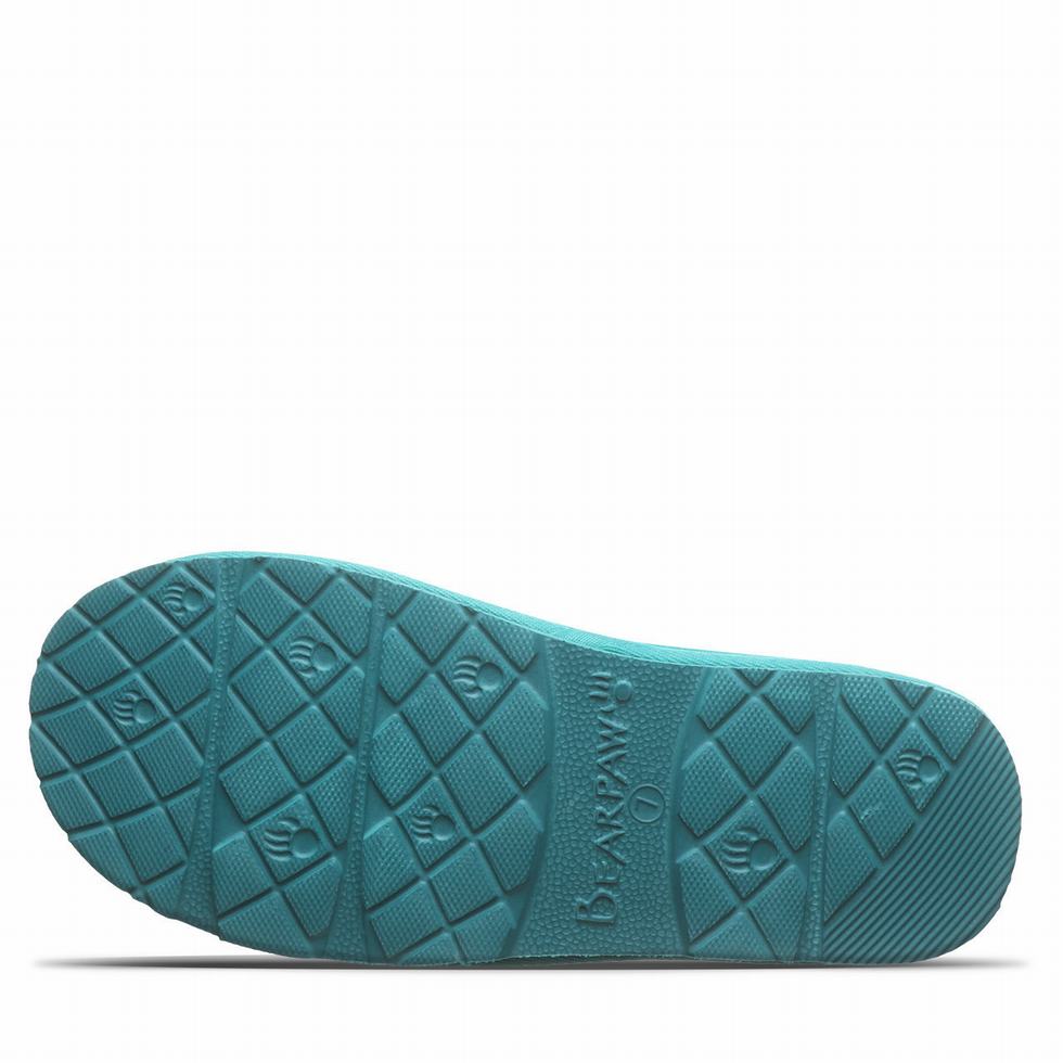 Bearpaw Tabitha Hausschuhe Damen Blau | BIS8216EN