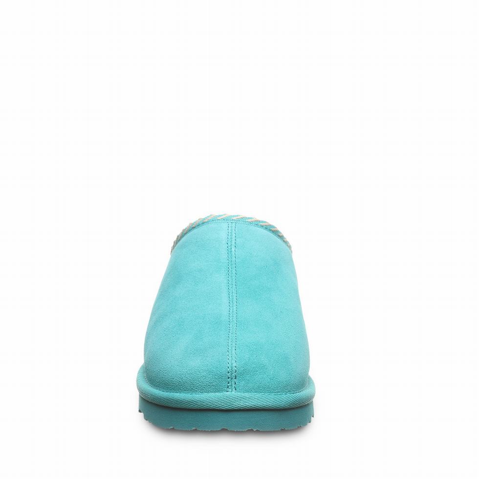 Bearpaw Tabitha Hausschuhe Damen Blau | BIS8216EN