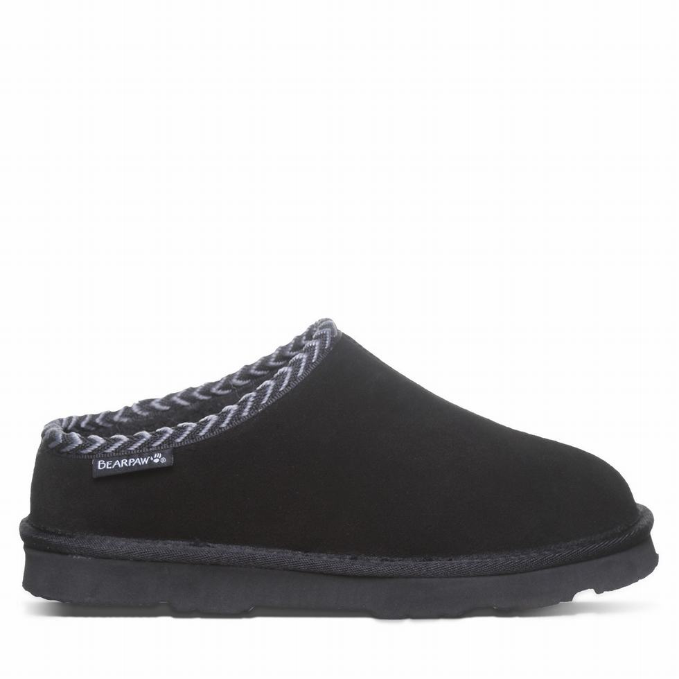 Bearpaw Tabitha Hausschuhe Damen Schwarz | WJR721RI