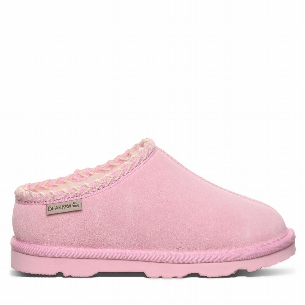 Bearpaw Tabitha Youth Hausschuhe Kinder Rosa | IAG9941LG