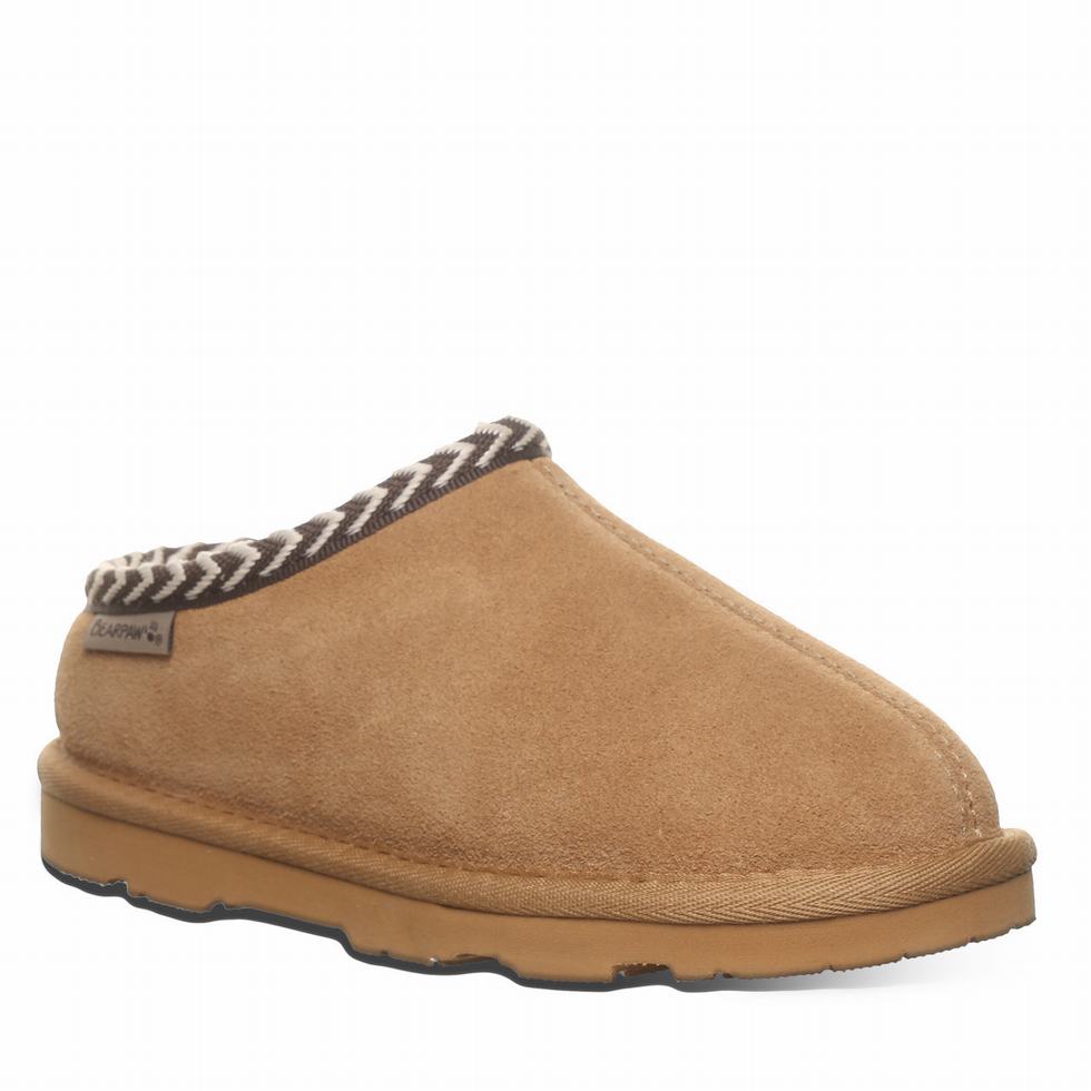 Bearpaw Tabitha Youth Hausschuhe Kinder Braun | PML6874XH