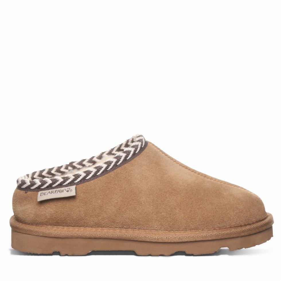 Bearpaw Tabitha Youth Hausschuhe Kinder Braun | SQP2978LF