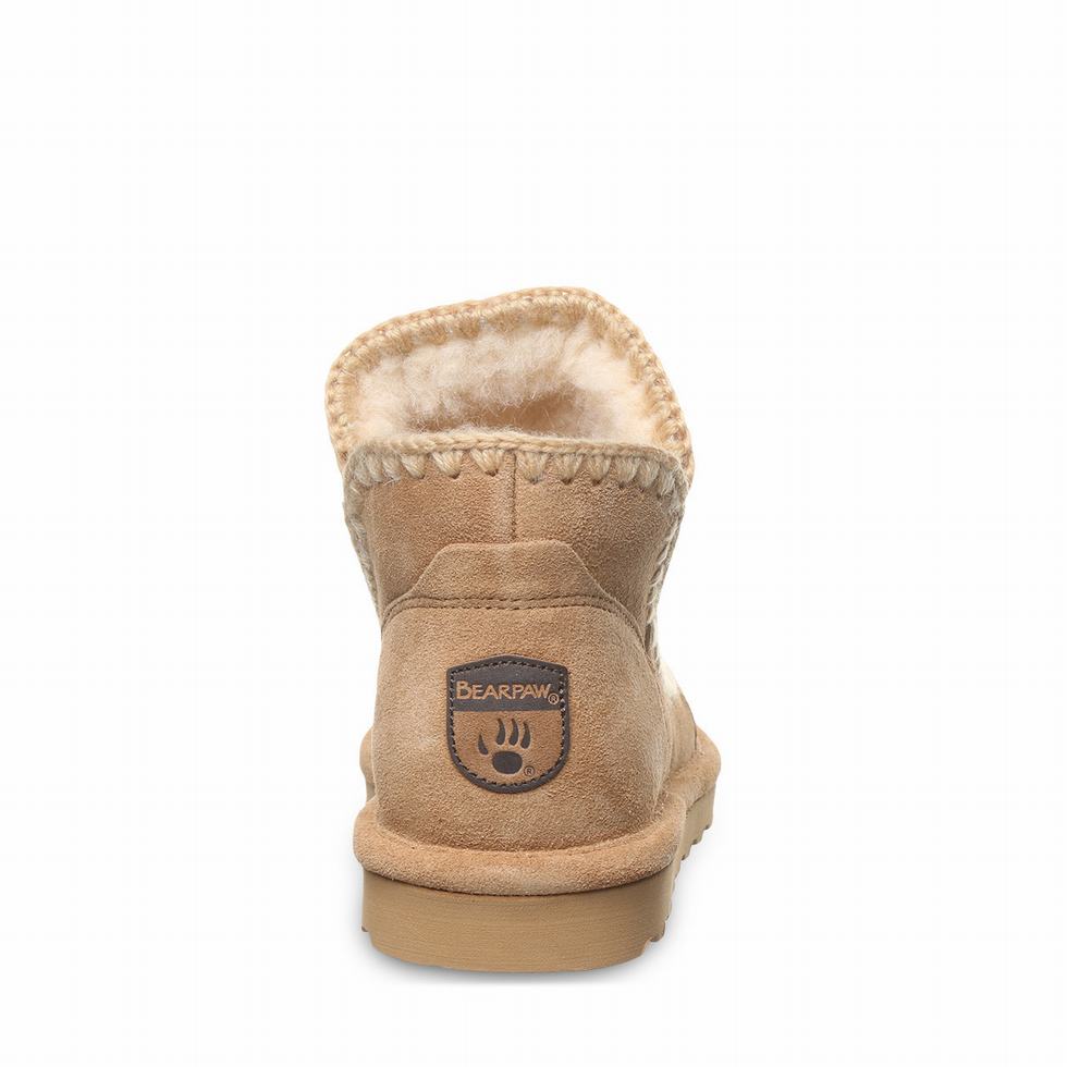 Bearpaw Winter Schneestiefel Damen Braun | PYR5361ZD