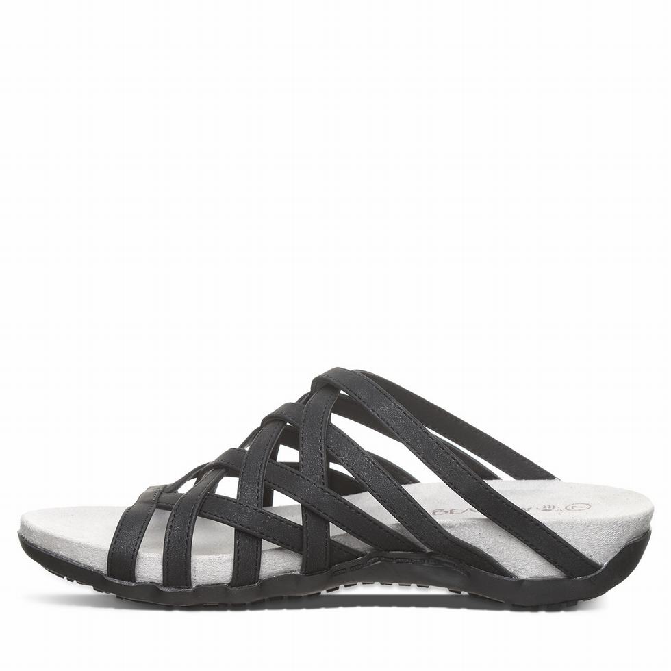 Bearpaw Zinnia Sandalen Damen Schwarz | MVG9551XX